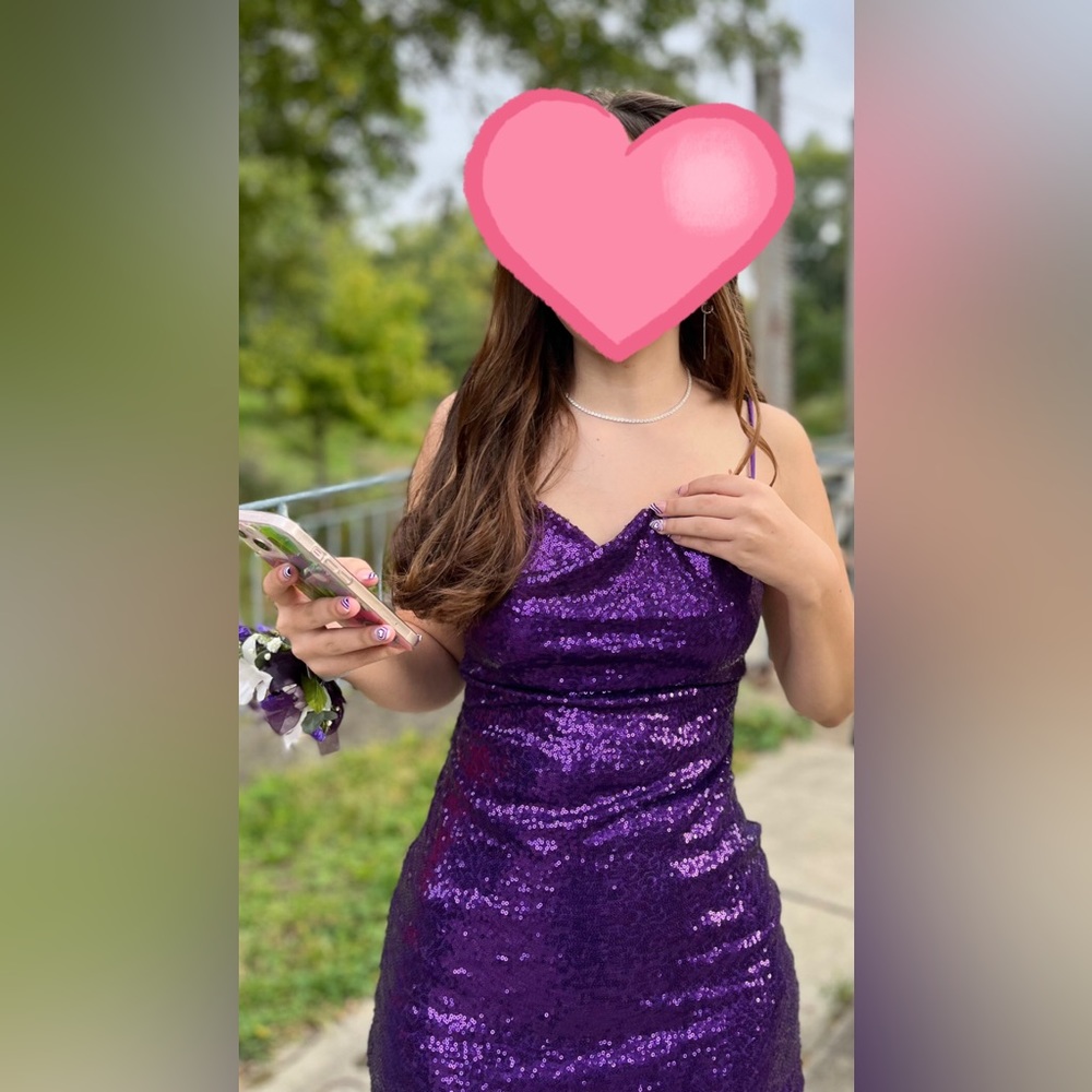 dark purple lucy in the sky dress - Picture 1 of 1